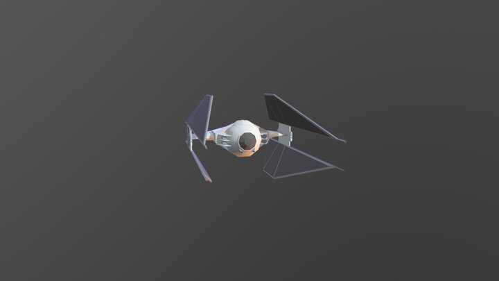 TIE Fighter 3D Model
