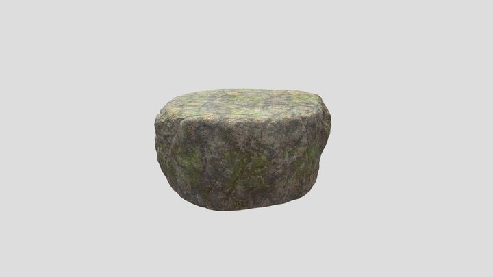 Rock Mesa 3D Model