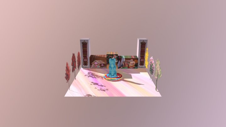 Candyland 3D Model