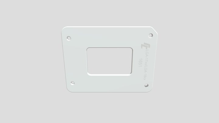 Lga1700_back 3D Model