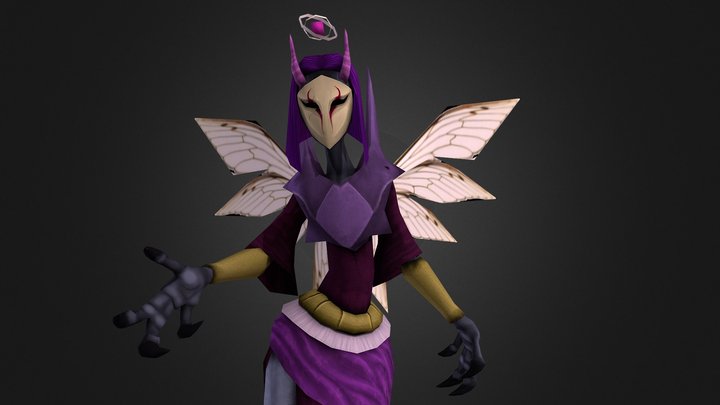 Lady Avurae 3D Model
