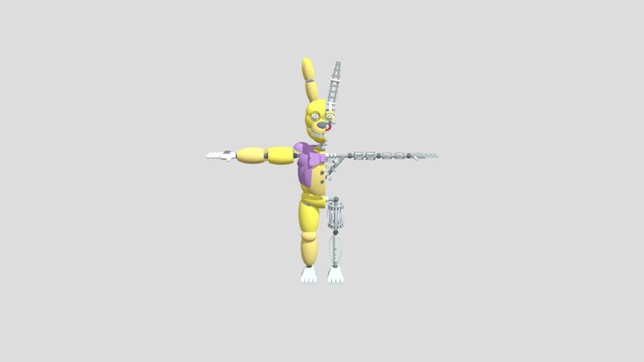 Falling 3D Model