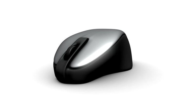 Computer Mouse 3D Model
