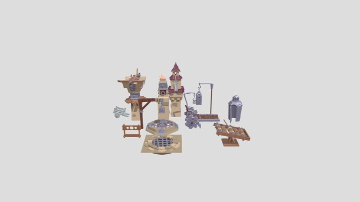 Mighty quest for epic loots inspiration 3D Model