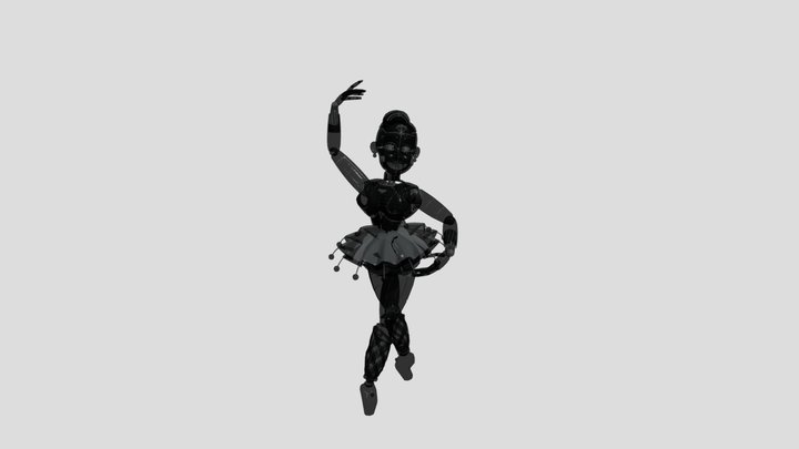 Shadow lady that look like Sunset. T^T 3D Model