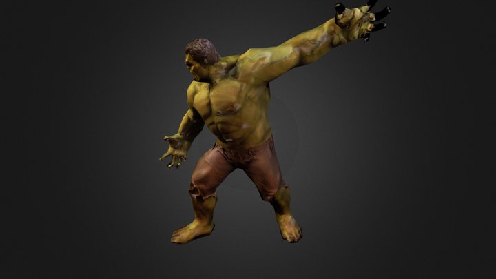 Hulk 3D Model