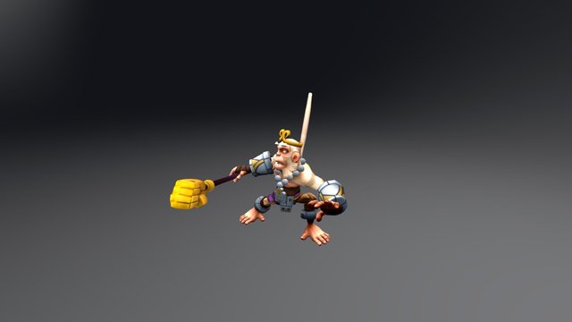 Gokong Idle 3D Model