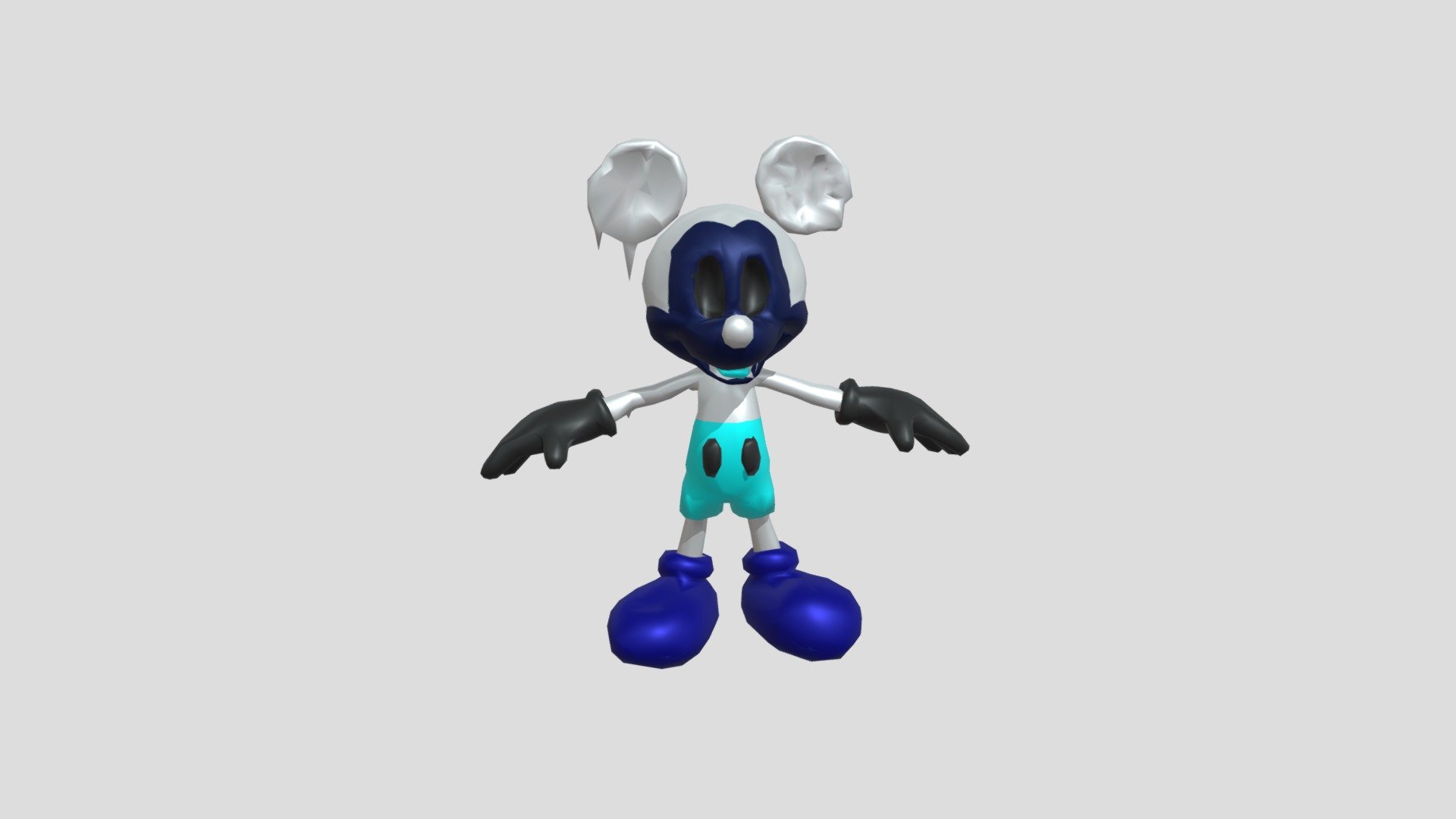 photo negative mickey i stole it