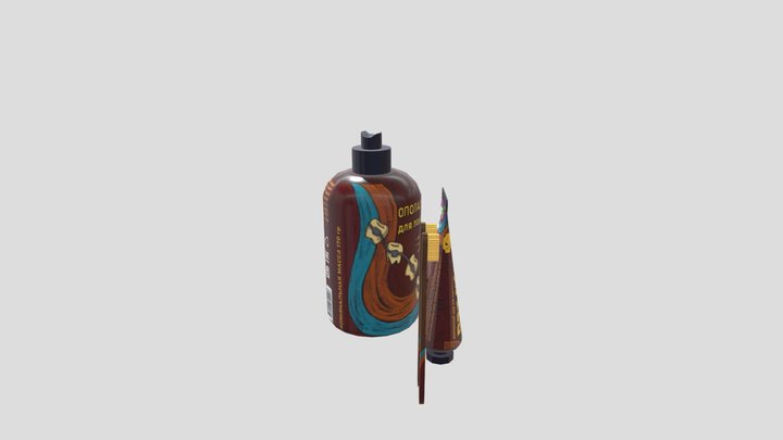 the "BREAKERs" toothpaste 3D Model