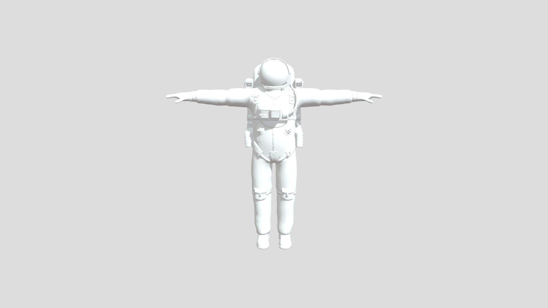 Astronaut FBX For Rig - Download Free 3D model by a9047119 [3b9267a ...