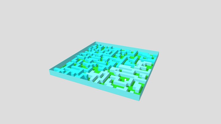 Labyrinth Grundriss_Noah 3D Model