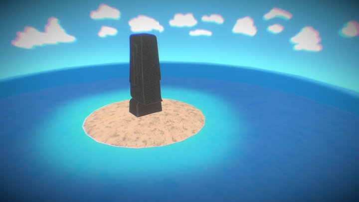Pez Moai 3D Model