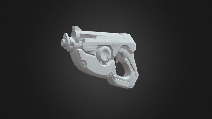 Parcial 1 (Recuperatorio) - Tracer Gun 3D Model