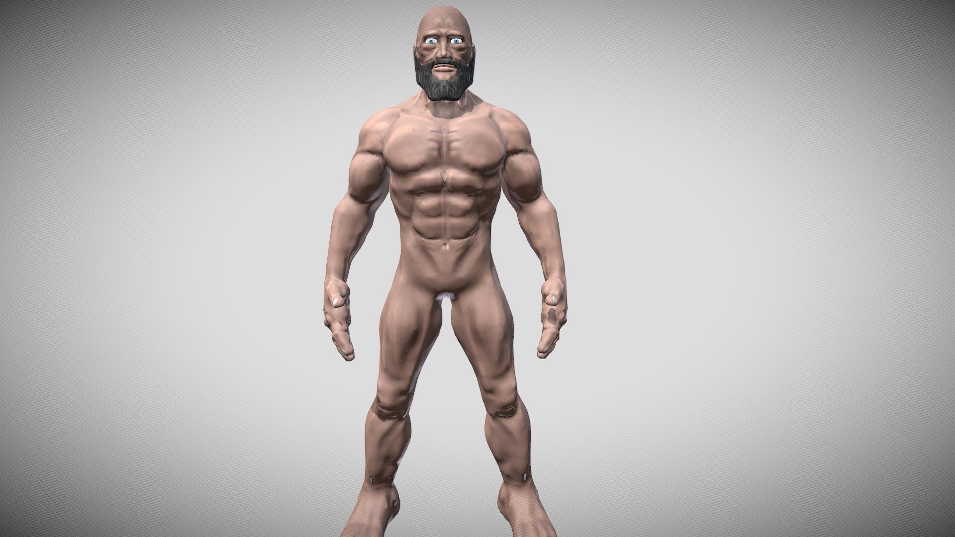 Male Character with beard