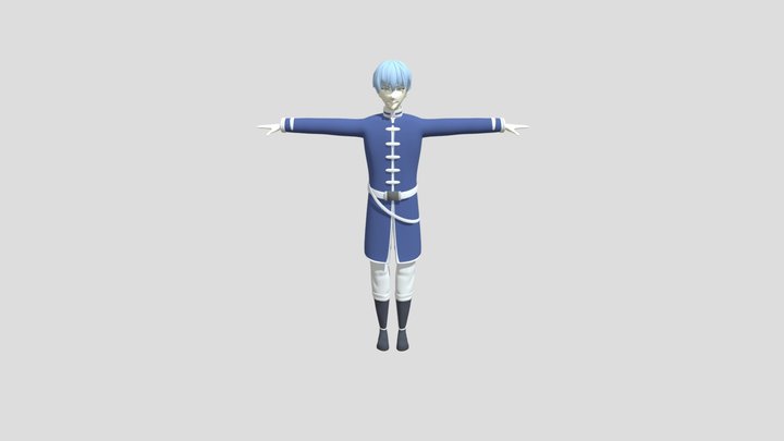 Himmel T Pose 3D Model