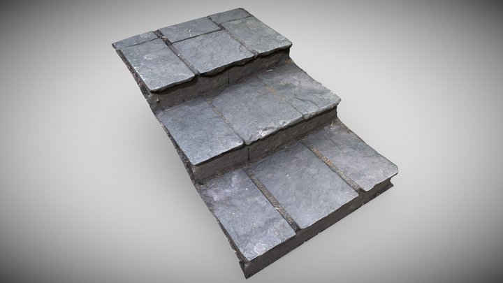 Photogrammetry Test - Stairs 3D Model