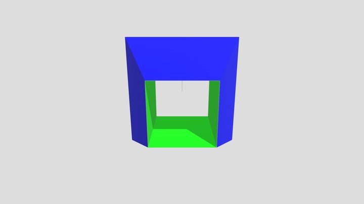 04 Pyr- Quader Differenz 3D Model