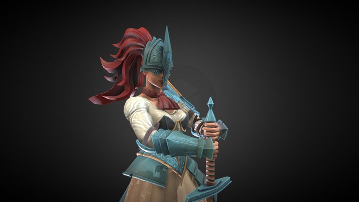 Knight of Royal Guard 3D Model