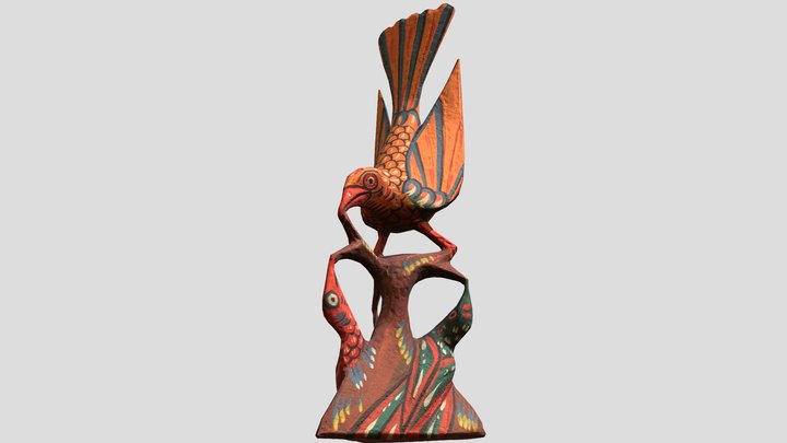 Bird bookend/figurine 3D Model