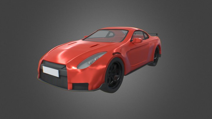 Nissan GTR Nismo 3D Model