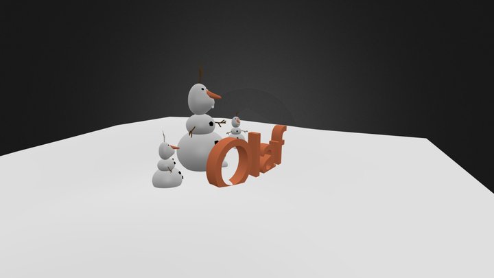 Olaf 3D Model