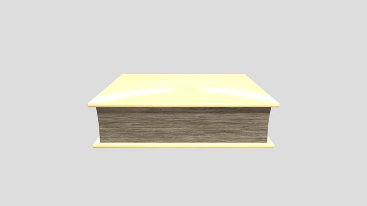 Book 3D Model