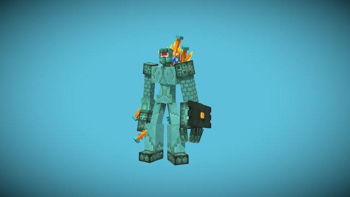 Guardian Golem Remastered 3D Model