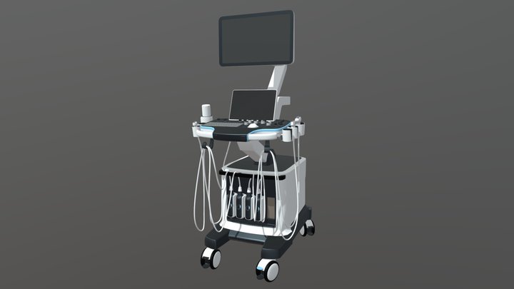 Ultrasonic systems Mindray Resona 6 3D Model