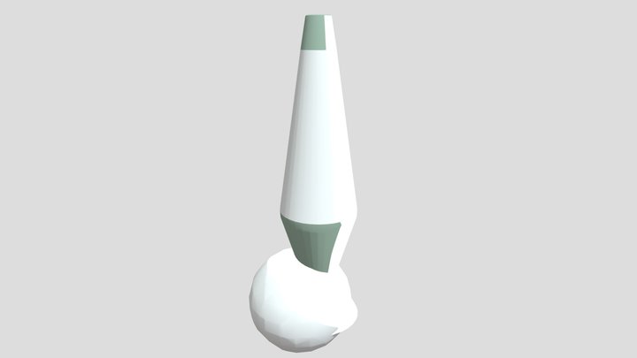 lava lamp (animated) 3D Model