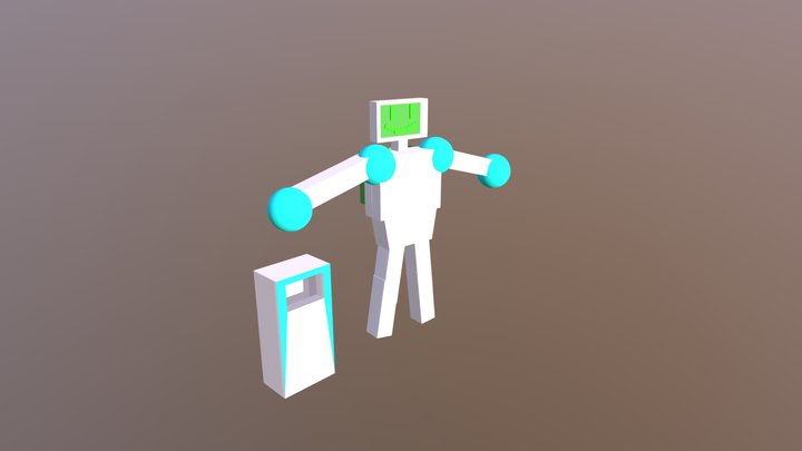 Robotic Robt 3D Model