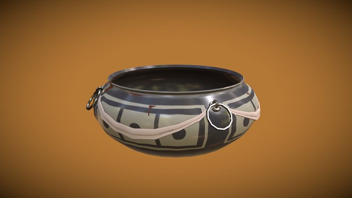 Wok 3D Model