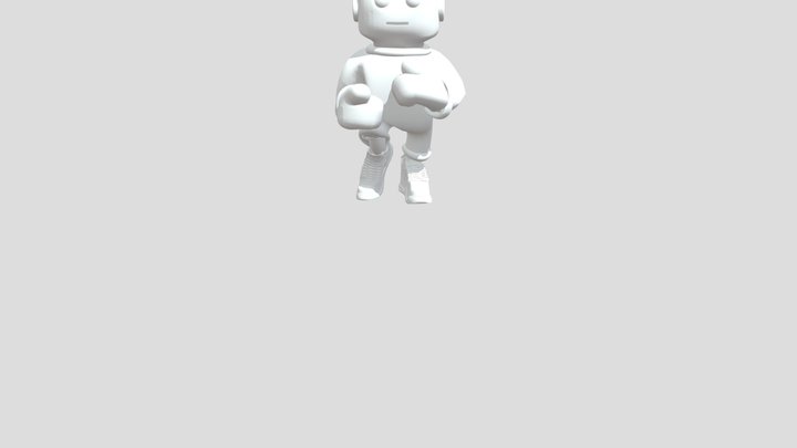 Treadmill Running 3D Model