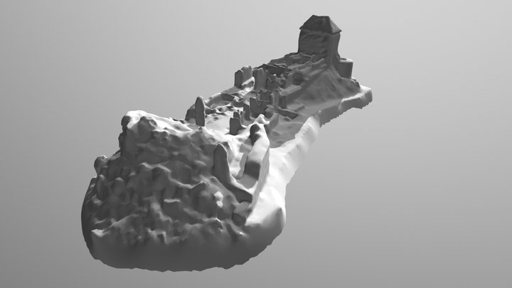 Castle of Regec 3D Model