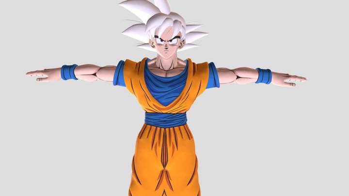 Goku Sparking Zero 3D Model