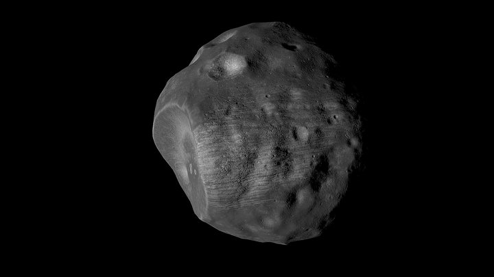 Phobos - satellite of Mars 3D Model