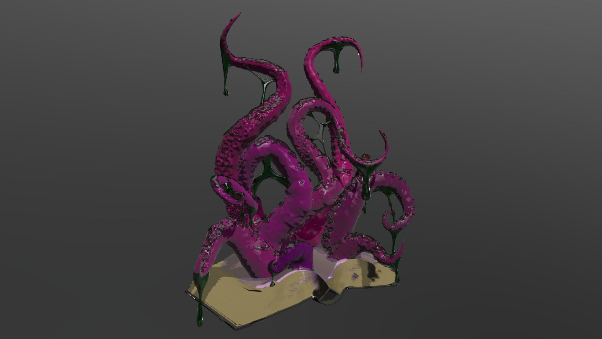Book of horror - Download Free 3D model by mrruk3r [3ba1c47] - Sketchfab