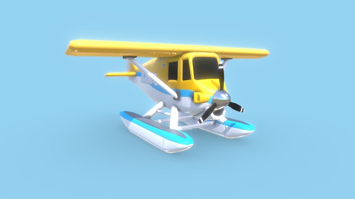 Sea Plane 3D Model