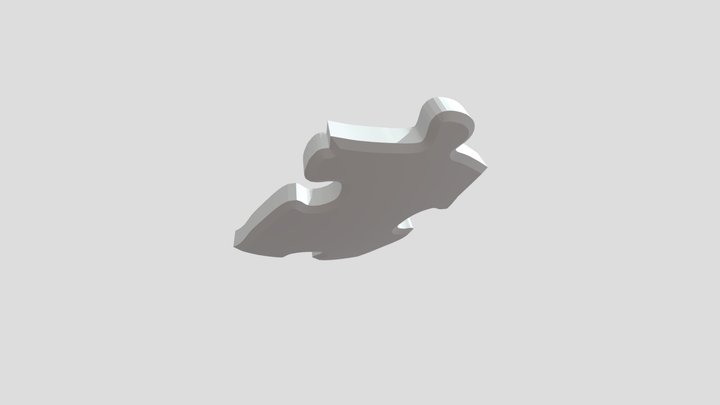 Wikipedia logo (experiments to fix the normals) 3D Model