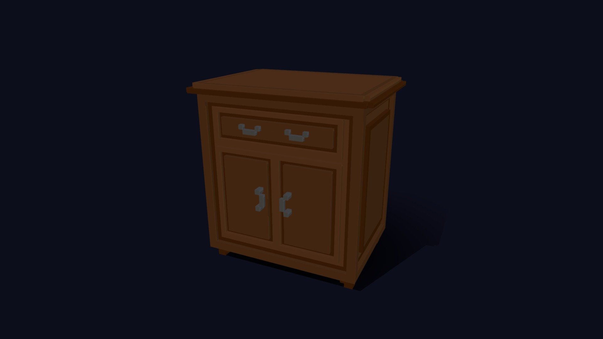 Cabinet Furniture 3 - Voxel Props Pack - 3D model by MrMGames [3ba432f ...