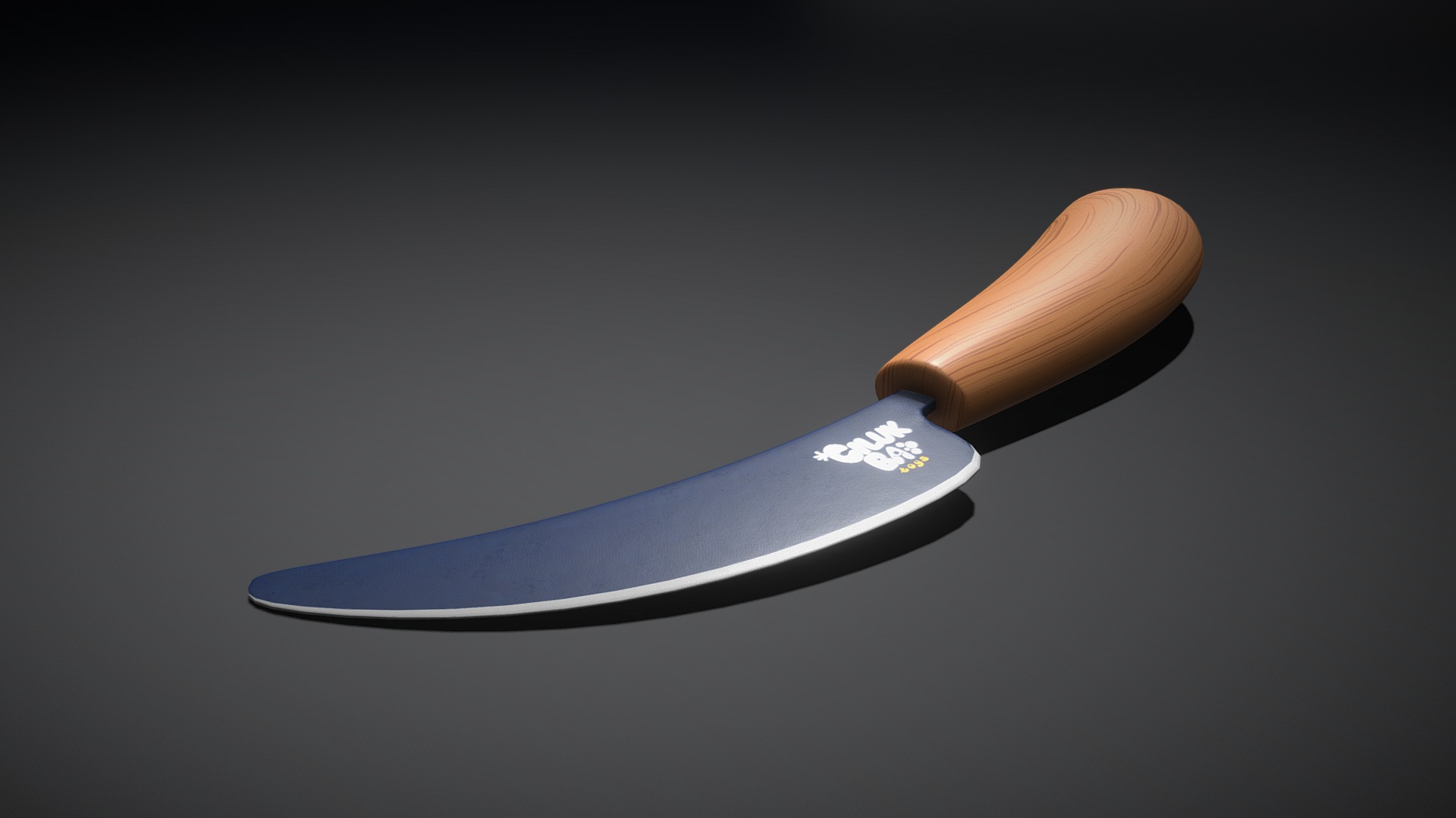 3D model blade toys - This is a 3D model of the blade toys. The 3D model is about a knife with a handle.
