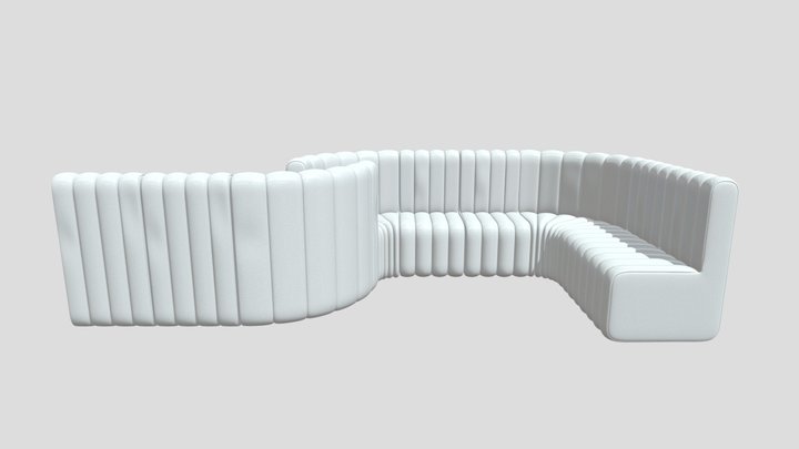 Modular Sofa by Norr11 3D Model