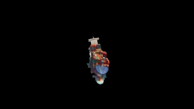 石門海岸油汙-德翔臺北 3D Model