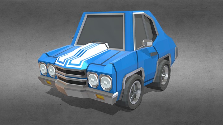 Chevrolet Chevelle SS 1970 3D Model