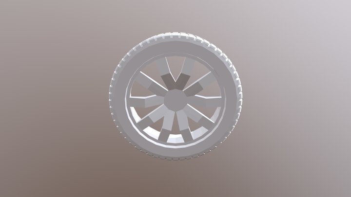 My First Tire 3D Model