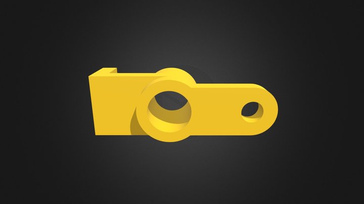 Flanged Shaft Support Bracket