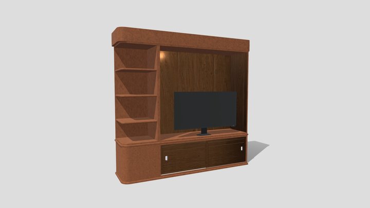 TV Cupboard 3D Model