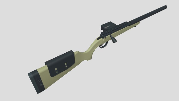 Сoursework_Rifle_Voere_S16 3D Model