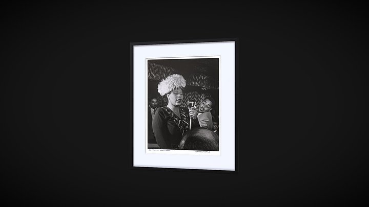 Ella Fitzgerald 3D Model