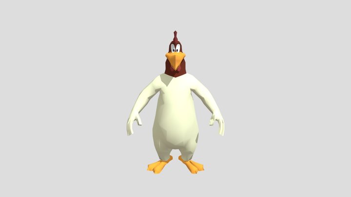 Foghorn Leghorn 3D Model