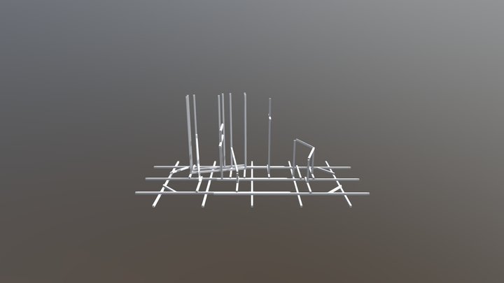 2年　土台CG(2) 3D Model